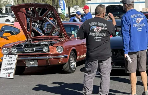 Mustang Club event at Gemba Automotive